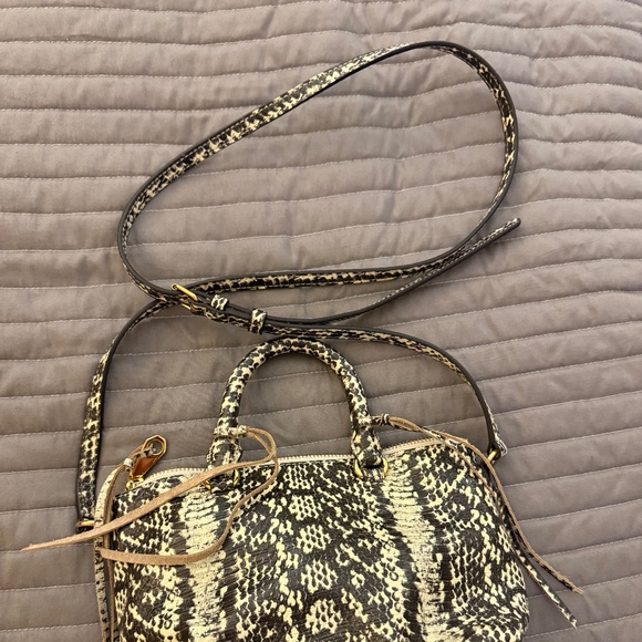 NWOT, REBECCA MINKOFF SNAKESKIN TINY BAG - Picture 4 of 10